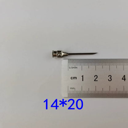 Veterinary Needles Metal Stainless Steel Syringe Needle Pig, Cattle, Sheep, Chicken, Duck and Dog Vaccine Syringe Tip Bevel Needle