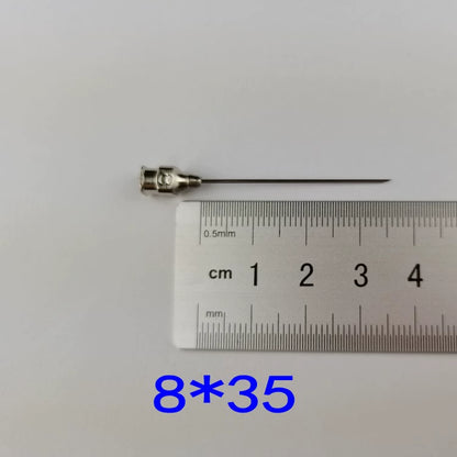 Veterinary Needles Metal Stainless Steel Syringe Needle Pig, Cattle, Sheep, Chicken, Duck and Dog Vaccine Syringe Tip Bevel Needle
