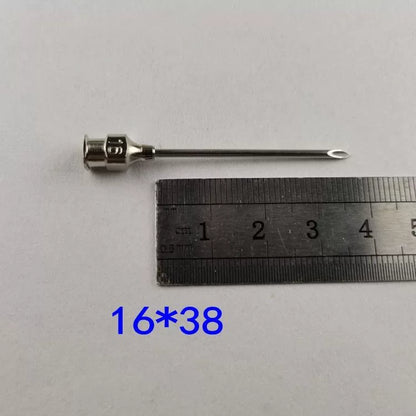 Veterinary Needles Metal Stainless Steel Syringe Needle Pig, Cattle, Sheep, Chicken, Duck and Dog Vaccine Syringe Tip Bevel Needle