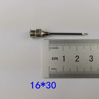 Veterinary Needles Metal Stainless Steel Syringe Needle Pig, Cattle, Sheep, Chicken, Duck and Dog Vaccine Syringe Tip Bevel Needle