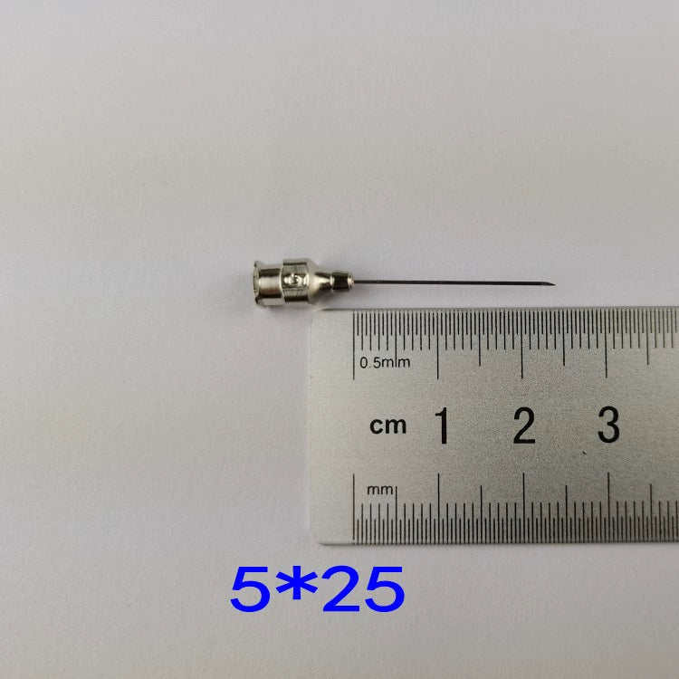 Veterinary Needles Metal Stainless Steel Syringe Needle Pig, Cattle, Sheep, Chicken, Duck and Dog Vaccine Syringe Tip Bevel Needle
