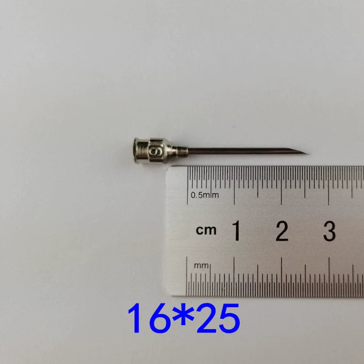 Veterinary Needles Metal Stainless Steel Syringe Needle Pig, Cattle, Sheep, Chicken, Duck and Dog Vaccine Syringe Tip Bevel Needle