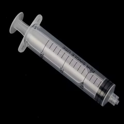 Spiral Mouth Syringe 1ml 3ml 5ml 10ml 20ml 100ml Screw Mouth Syringe Dispensing Experiment