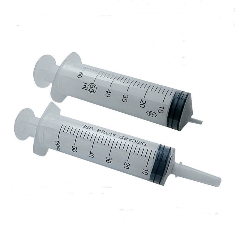 60ml Large Mouth Liquid Food Booster Nasal Feeding Feeder Stomach Tube Feeding Liquid Food Syringe Syringe Food Dispenser Rice Beater