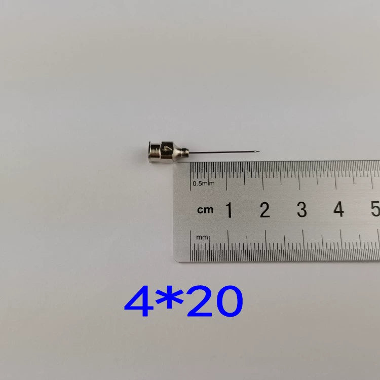 Veterinary Needles Metal Stainless Steel Syringe Needle Pig, Cattle, Sheep, Chicken, Duck and Dog Vaccine Syringe Tip Bevel Needle