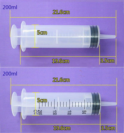 Liquid Feeding Booster Nasal Feeding Feeder Stomach Tube Feeding Perfusion Large Capacity Syringe Syringe Enema Syringe