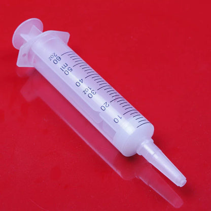 60ml Large Mouth Liquid Food Booster Nasal Feeding Feeder Stomach Tube Feeding Liquid Food Syringe Syringe Syringe Feeder