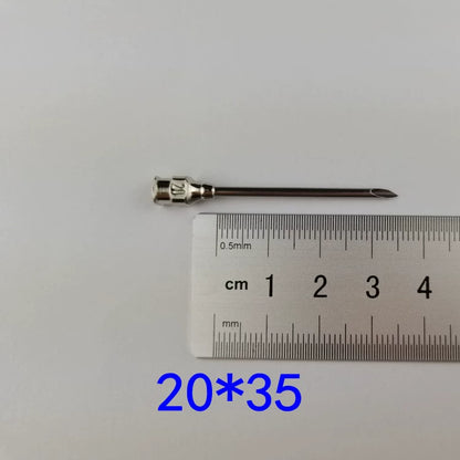 Veterinary Needles Metal Stainless Steel Syringe Needle Pig, Cattle, Sheep, Chicken, Duck and Dog Vaccine Syringe Tip Bevel Needle