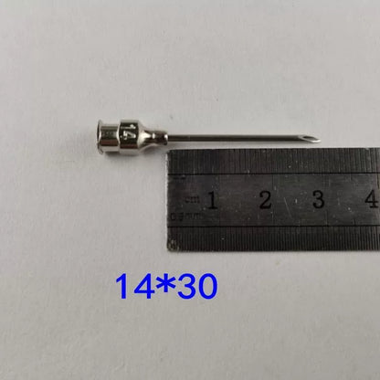 Veterinary Needles Metal Stainless Steel Syringe Needle Pig, Cattle, Sheep, Chicken, Duck and Dog Vaccine Syringe Tip Bevel Needle