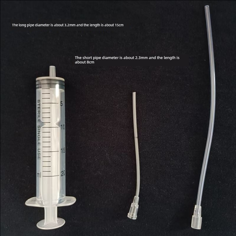 Perfume Subpackaging Tool Syringe Soft Needle Lotion Packaging Extractor Syringe Foundation Cosmetic Subpackaging Syringe