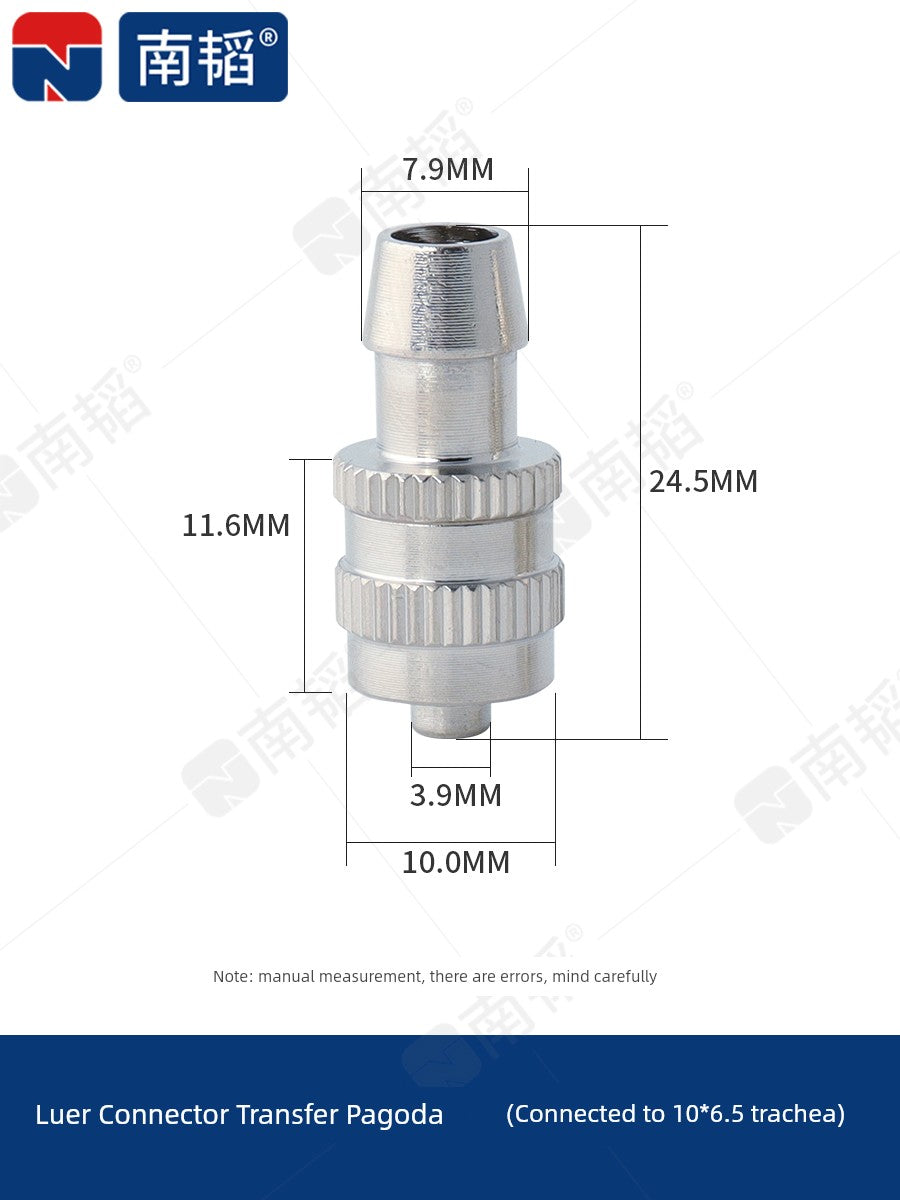 Nantao Laboratory Hose Adapter Syringe Pagoda