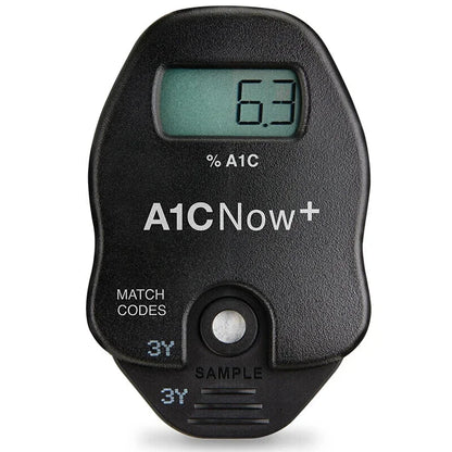 Glycated Hemoglobin Hba1c Meter  PTS Diagnostics HbA1c Now+ System Professional Diabetic Home Test Kit Blood Glucose Monitor