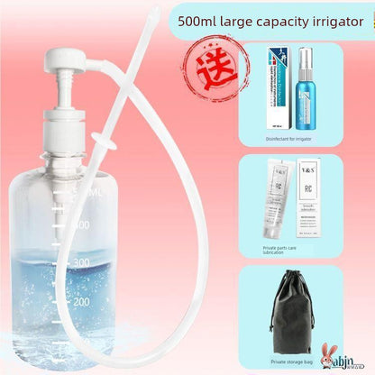 Enema Handy Gadget For Home Row Constipation Bowel Cleaner Defecation Injection Anal Cleaning Tool Vagina Flusher