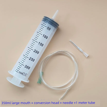 Large Mouth Large Capacity Syringe Syringe Syringe Flusher Feeder Nasal Feeding Enema Perfusion Liquid Food Booster 20