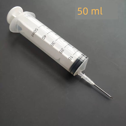 Glue Filling Wallpaper Repair Air Force Drum Corps Empty Gas Syringe Foaming Glue Infuser Mural Syringe Needle Syringe