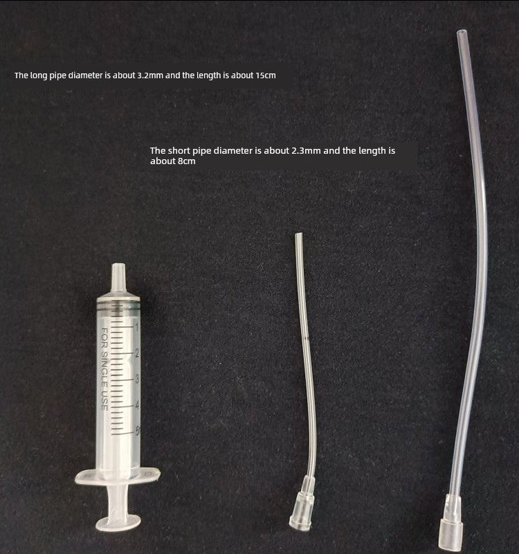 Perfume Subpackaging Tool Syringe Soft Needle Lotion Packaging Extractor Syringe Foundation Cosmetic Subpackaging Syringe