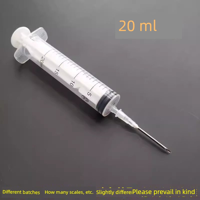 Glue Filling Wallpaper Repair Air Force Drum Corps Empty Gas Syringe Foaming Glue Infuser Mural Syringe Needle Syringe