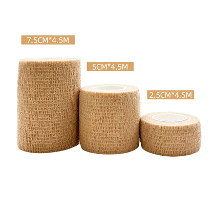 1/3/6/20PCS Sports Self Adhesive Red Elastic Bandages Anti-slip Athletic Nonwoven Waterproof Elastic  Wrist Ankle Bandages