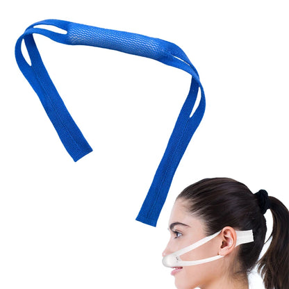 Blue Elastic Nose Bandage External Nasal Bandage Dressing Holder With High Absorption Capacity Stretchable For Nose