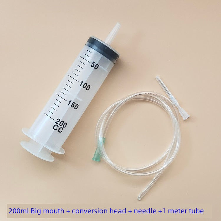 Large Mouth Large Capacity Syringe Syringe Syringe Flusher Feeder Nasal Feeding Enema Perfusion Liquid Food Booster 20