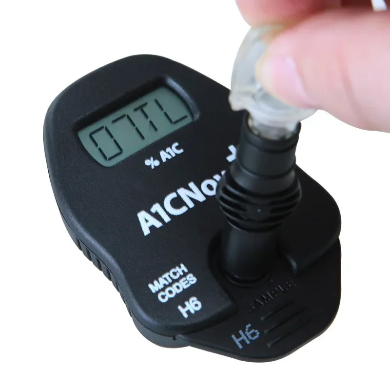 Glycated Hemoglobin Hba1c Meter  PTS Diagnostics HbA1c Now+ System Professional Diabetic Home Test Kit Blood Glucose Monitor