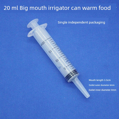 60ml Large Mouth Liquid Food Booster Nasal Feeding Feeder Stomach Tube Feeding Liquid Food Syringe Syringe Food Dispenser Rice Beater