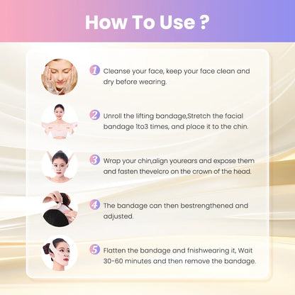 NEW PACK Chin Cheek Slimming Bandage V Shaper V Line Lifting Mask Face Lifting Anti Wrinkle Strap Band Sleeping Mask Beauty