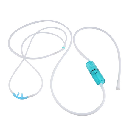 Oxygen Tube, Made of Elastic Silicone Material, Nasal Oxygen Cannula,Not Easy to Deform and Crack, Easy to Use and CleanJAS