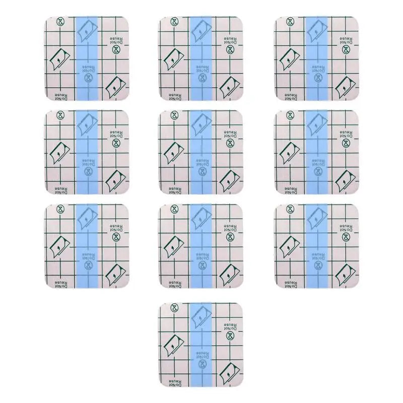10Pcs Wound Sticker Waterproof Transparent Adhesive Wound Dressing Fixation Tape Bandage First Aid Kit Medical Bandage