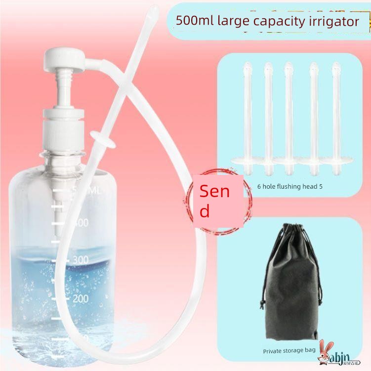 Enema Handy Gadget For Home Row Constipation Bowel Cleaner Defecation Injection Anal Cleaning Tool Vagina Flusher