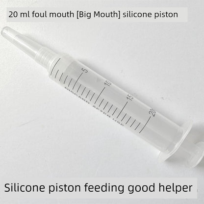 60ml Large Mouth Liquid Food Booster Nasal Feeding Feeder Stomach Tube Feeding Liquid Food Syringe Syringe Syringe Feeder