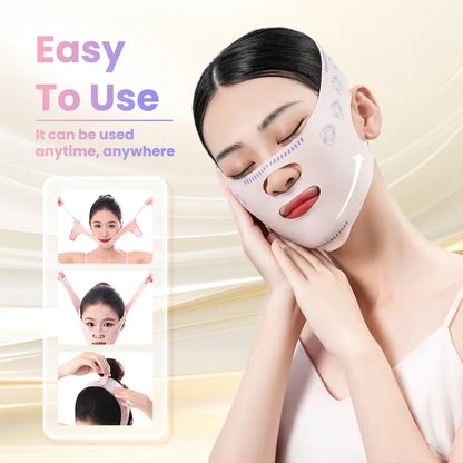 NEW PACK Chin Cheek Slimming Bandage V Shaper V Line Lifting Mask Face Lifting Anti Wrinkle Strap Band Sleeping Mask Beauty