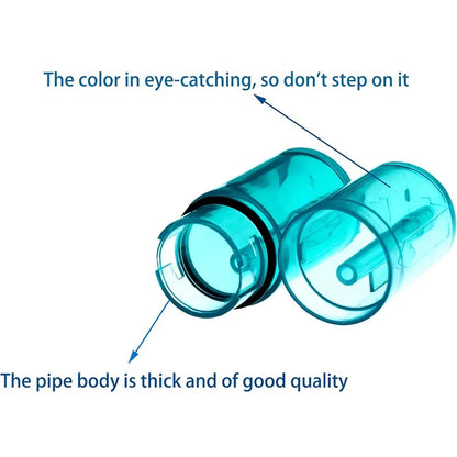 Soft Oxygen Nasal Cannula for Adult,  feet Standard Nasal Cannula Tubing for Oxygen Concentrator, Oxygen Tubing for Kink Resi