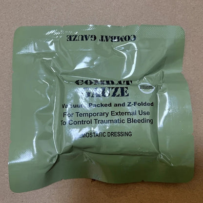Quick Clotting Combat Gauze Flexible Hemostatic Gauze Stop Bleeding Gauze Wound Packing Bandages Survival Kits Supplies
