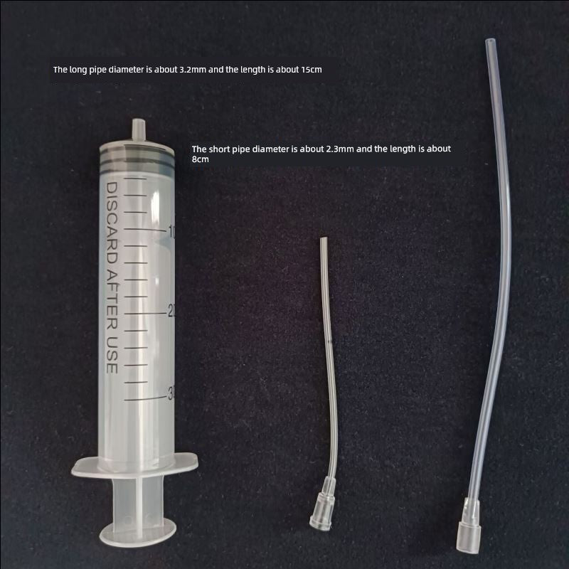 Perfume Subpackaging Tool Syringe Soft Needle Lotion Packaging Extractor Syringe Foundation Cosmetic Subpackaging Syringe