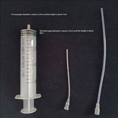 Perfume Subpackaging Tool Syringe Soft Needle Lotion Packaging Extractor Syringe Foundation Cosmetic Subpackaging Syringe