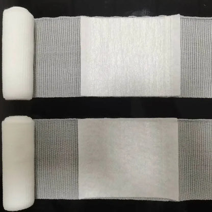 6Pcs Clotting Gauze Bleeding Hemmorhage Control Dressing Bandage PBT Wound Dressing Pad for Public Access Hemostatic