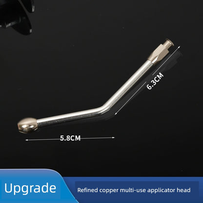Veterinary Pig, Cattle and Sheep Copper Head Syringe PVC Steel Syringe