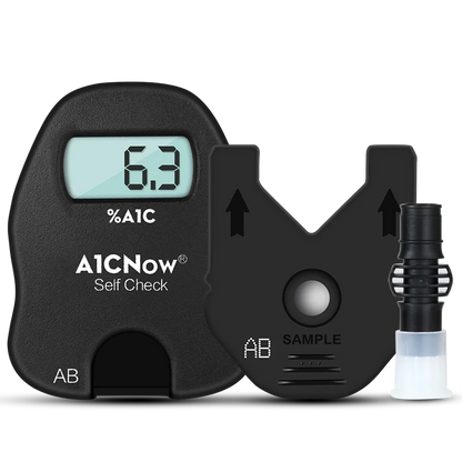 Glycated Hemoglobin Hba1c Meter  PTS Diagnostics HbA1c Now+ System Professional Diabetic Home Test Kit Blood Glucose Monitor
