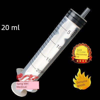 Disposable Plastic Syringe Packing Syringe 1/2/5/10/20/30/50 Ml Syringe Sausage Filler Feeding