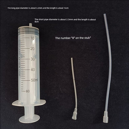 Perfume Subpackaging Tool Syringe Soft Needle Lotion Packaging Extractor Syringe Foundation Cosmetic Subpackaging Syringe