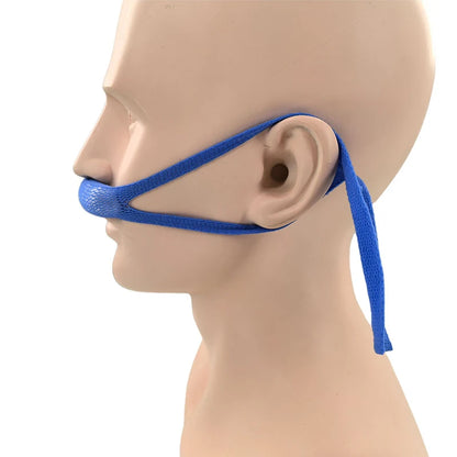 Blue Elastic Nose Bandage External Nasal Bandage Dressing Holder With High Absorption Capacity Stretchable For Nose
