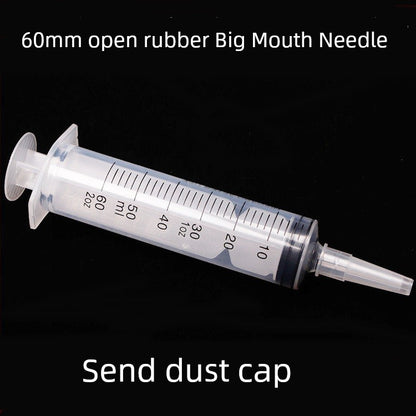 60ml Large Mouth Liquid Food Booster Nasal Feeding Feeder Stomach Tube Feeding Liquid Food Syringe Syringe Syringe Feeder