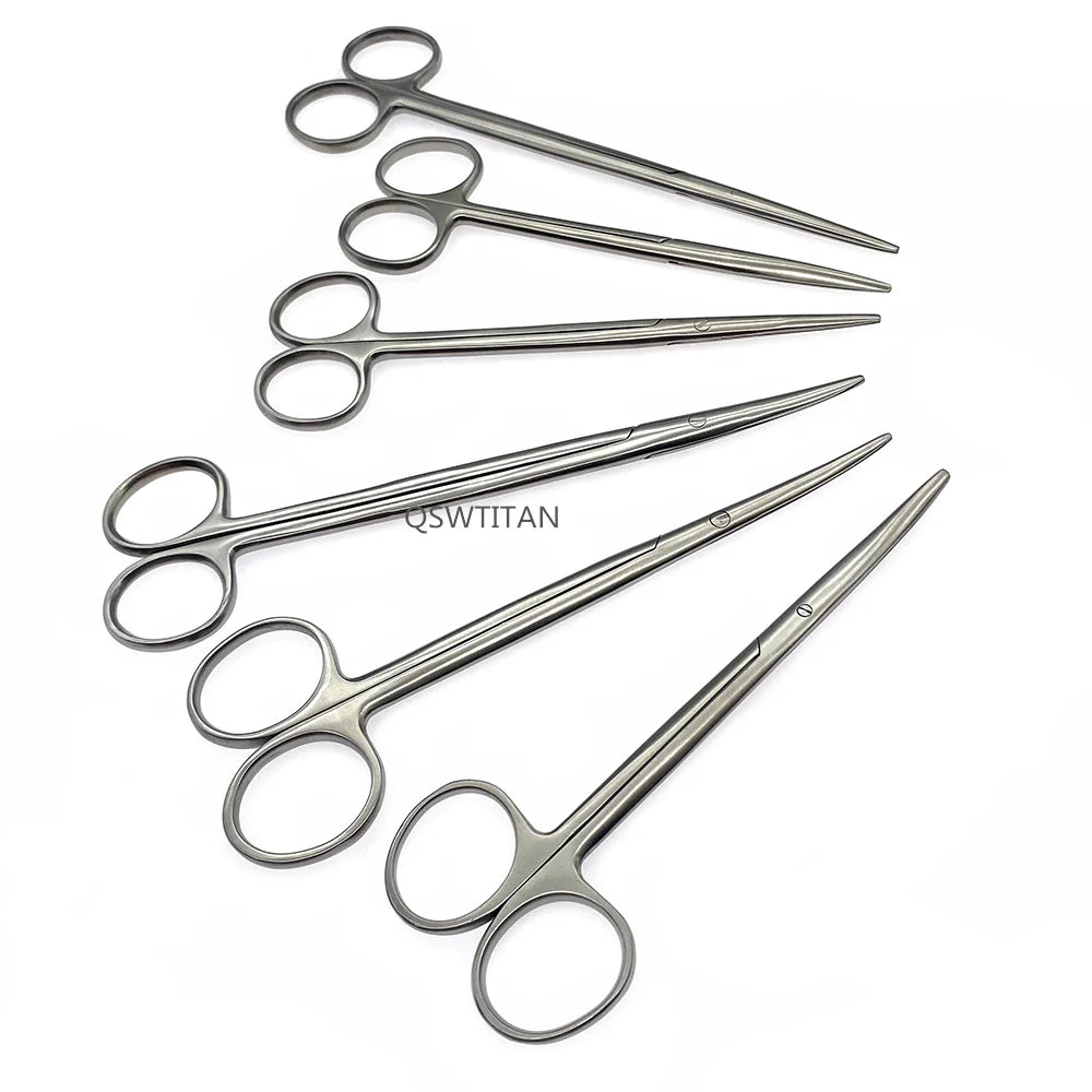 Surgical Blunt scissors Operating Nasal Department scissors 1 pc Stainless steel Veterinary Surgical Instruments