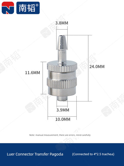 Nantao Laboratory Hose Adapter Syringe Pagoda