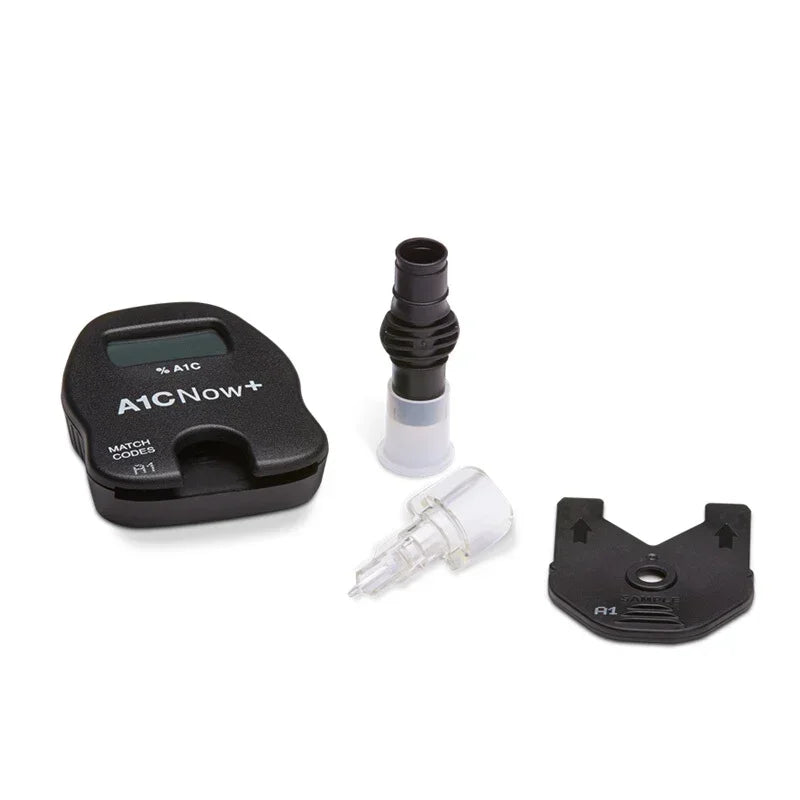 Glycated Hemoglobin Hba1c Meter  PTS Diagnostics HbA1c Now+ System Professional Diabetic Home Test Kit Blood Glucose Monitor