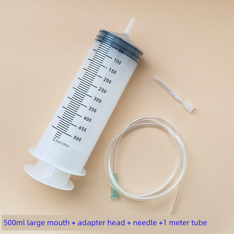 Large Mouth Large Capacity Syringe Syringe Syringe Flusher Feeder Nasal Feeding Enema Perfusion Liquid Food Booster 20