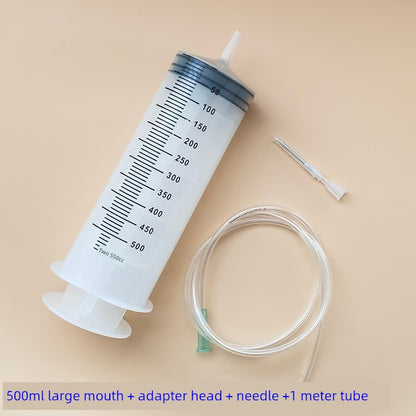 Large Mouth Large Capacity Syringe Syringe Syringe Flusher Feeder Nasal Feeding Enema Perfusion Liquid Food Booster 20