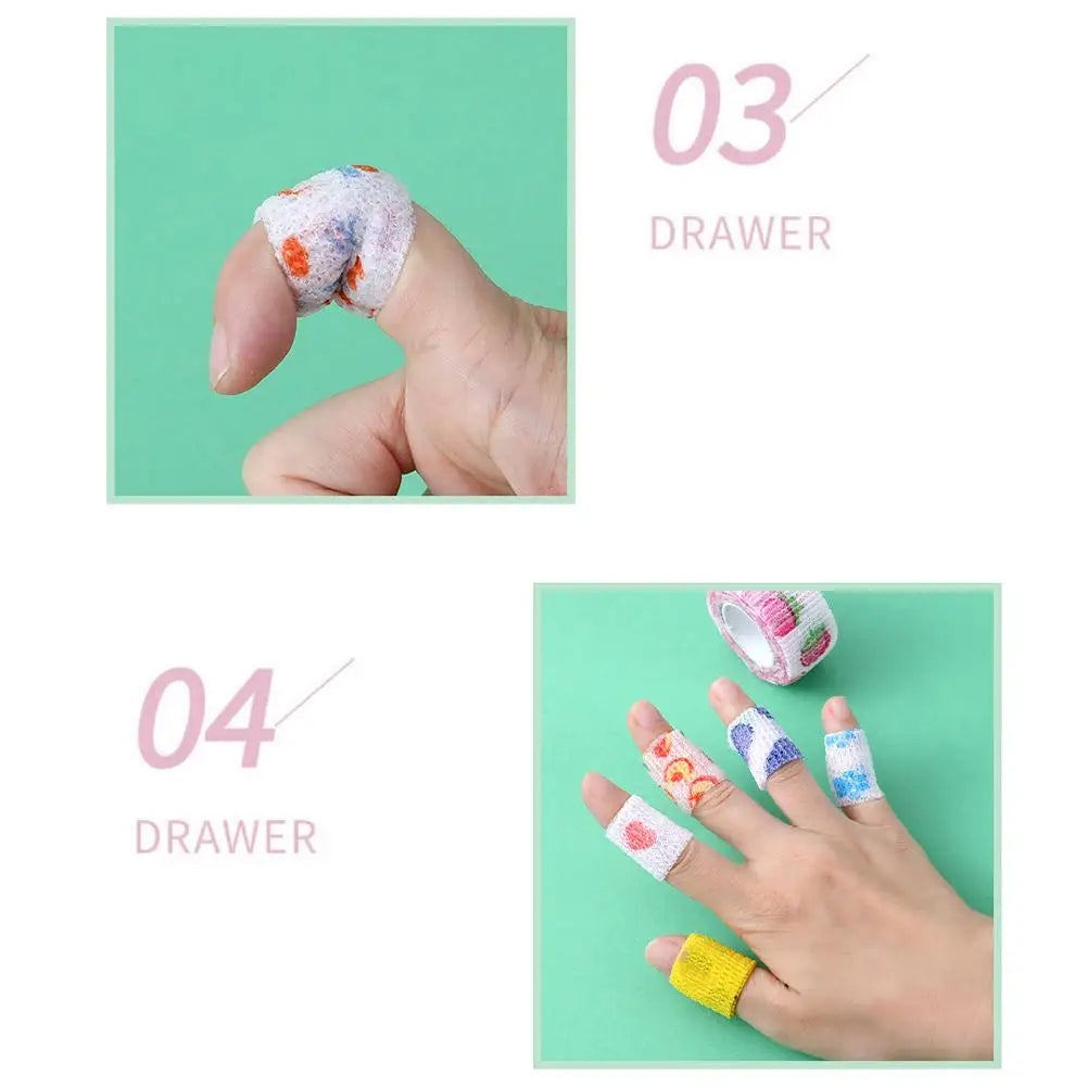 New Finger Care Guard Bandage For Student Writing Anti-wear Calluses Self-adhesive Wound Dressing Sports Elastic Band Tape