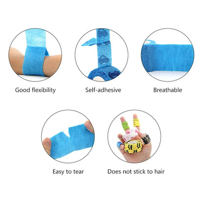 New Finger Care Guard Bandage For Student Writing Anti-wear Calluses Self-adhesive Wound Dressing Sports Elastic Band Tape